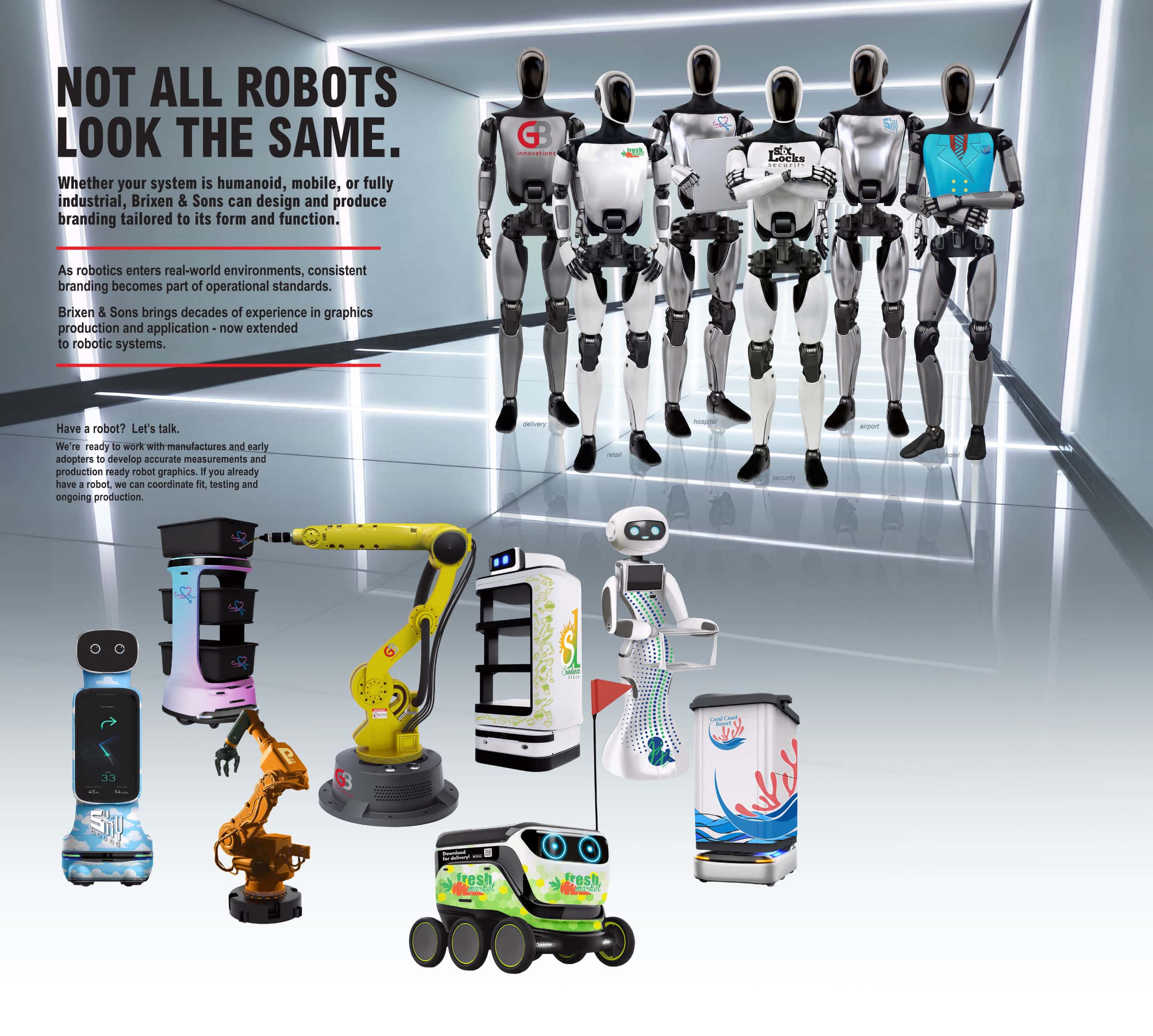 Brixen Robot Branding Flyer