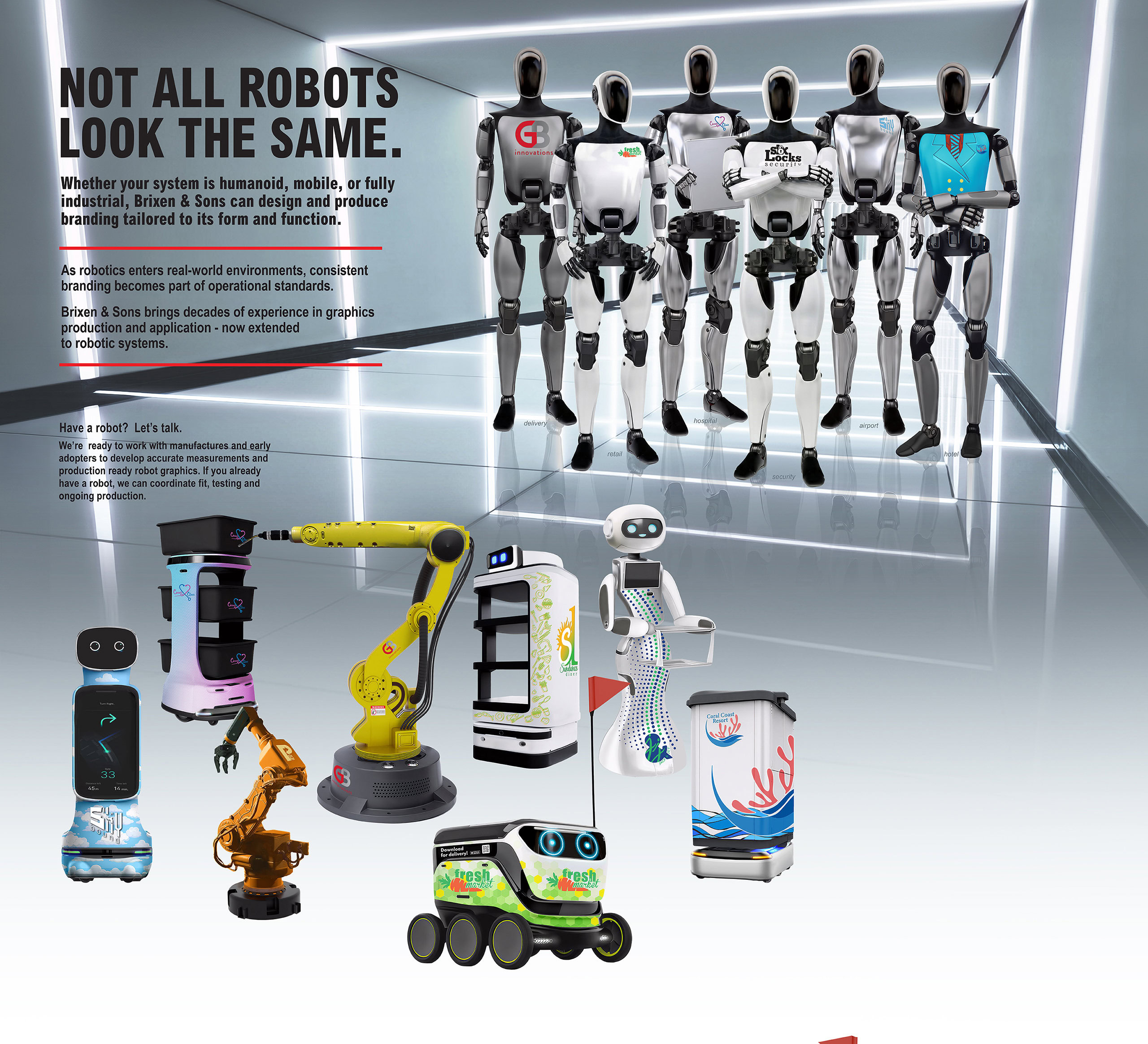 Brixen Robot Branding Flyer